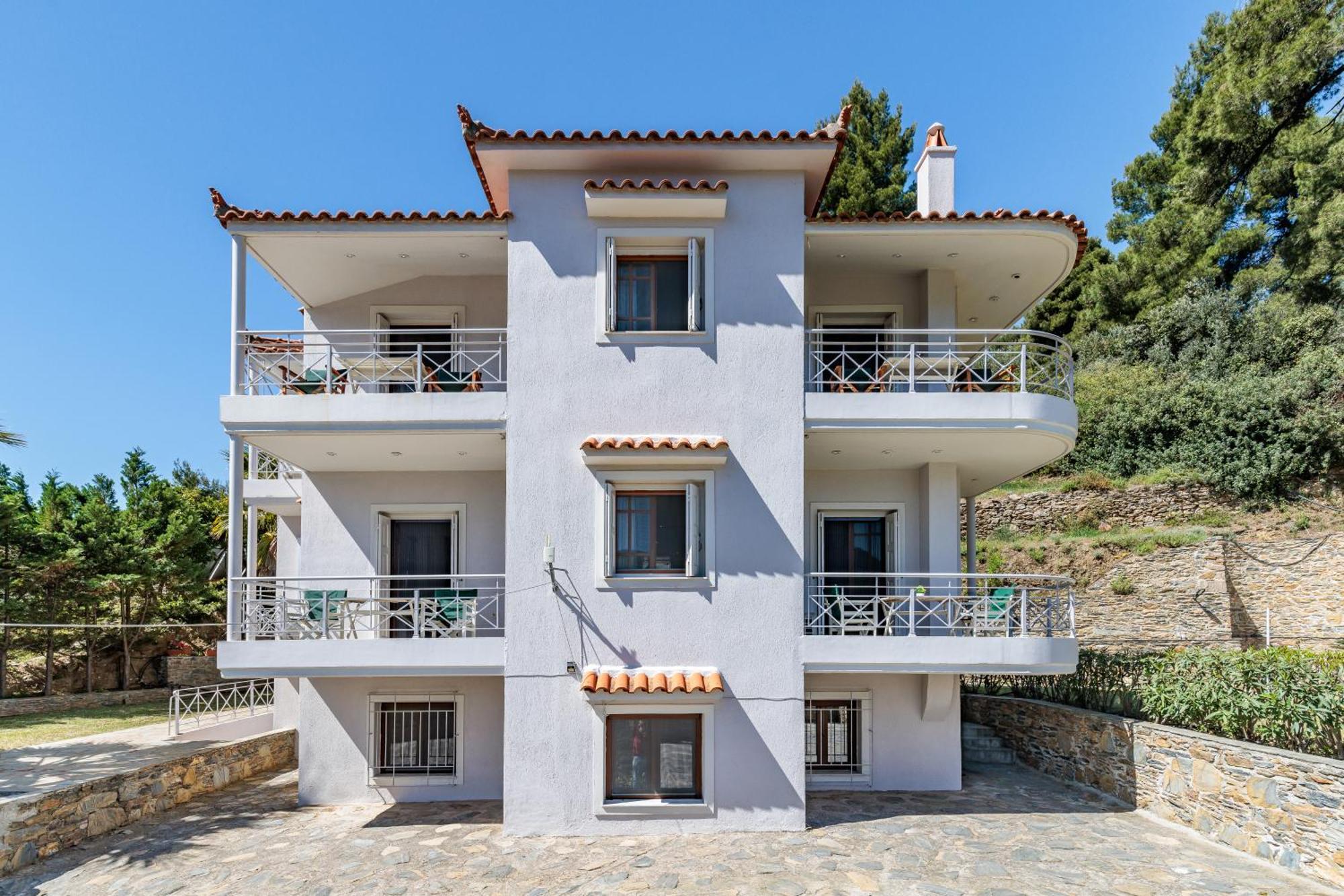 Ferienwohnung Likasti Skopelos Exterior foto